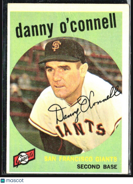 1959 Topps - #87 Danny O'Connell