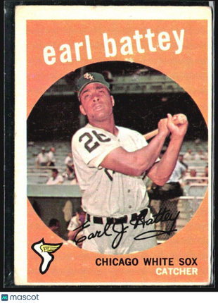 1959 Topps - #114 Earl Battey