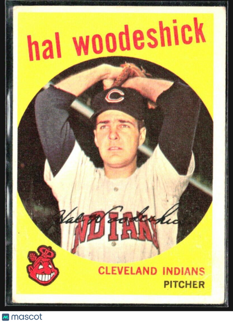 1959 Topps - #106 Hal Woodeshick (RC)