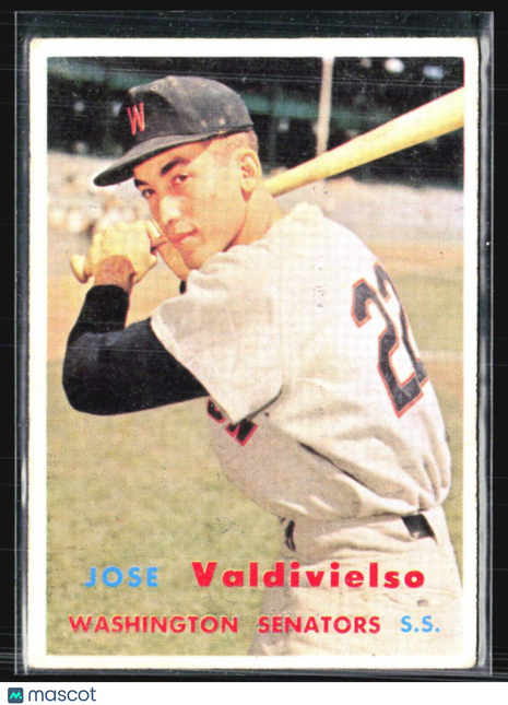 1957 Topps - #246 Jose Valdivielso