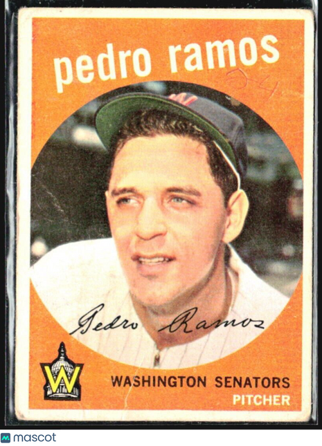 1959 Topps - #78 Pedro Ramos