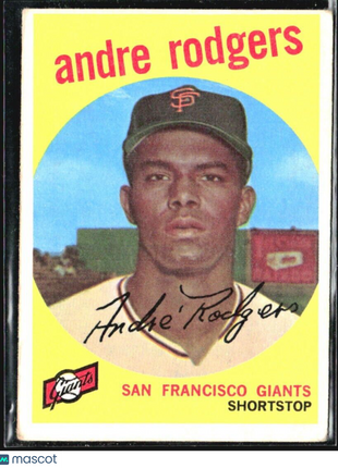 1959 Topps - white back #216 Andre Rodgers