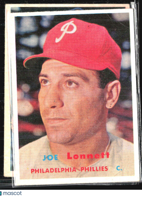 1957 Topps - #241 Joe Lonnett (RC)