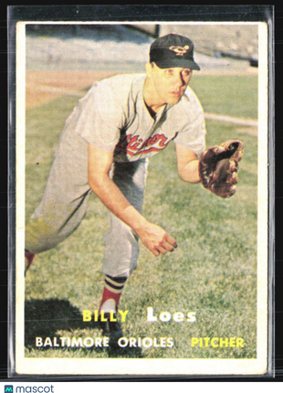 1957 Topps - #244 Billy Loes