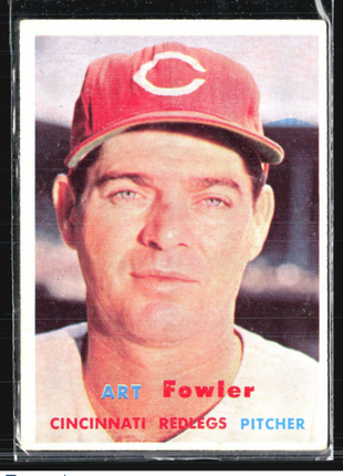 1957 Topps - #233 Art Fowler