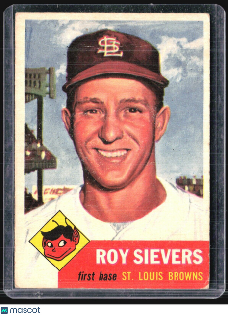 1953 Topps - #67 Roy Sievers