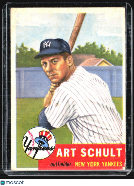 1953 Topps - #167 Art Schult (RC)