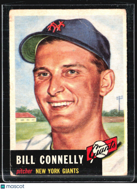 1953 Topps -  #126 Bill Connelly (RC)