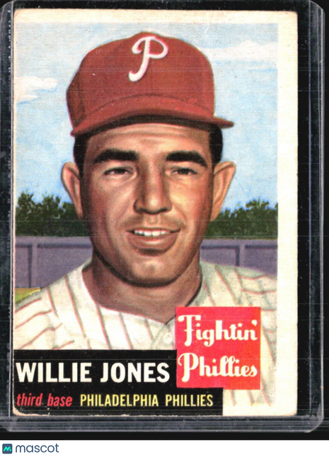 1953 Topps - #88 Willie Jones