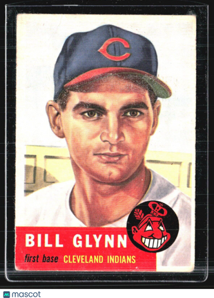 1953 Topps - #171 Bill Glynn (RC)