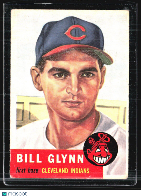 1953 Topps - #171 Bill Glynn (RC)