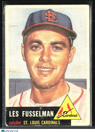1953 Topps - #218 Les Fusselman