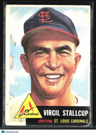 1953 Topps - #180 Virgil Stallcup