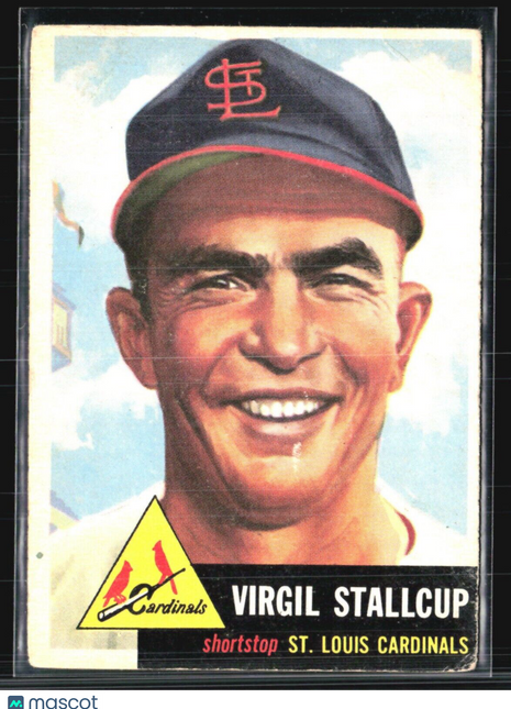 1953 Topps - #180 Virgil Stallcup