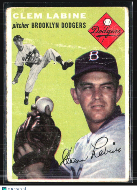 1954 Topps - #121 Clem Labine