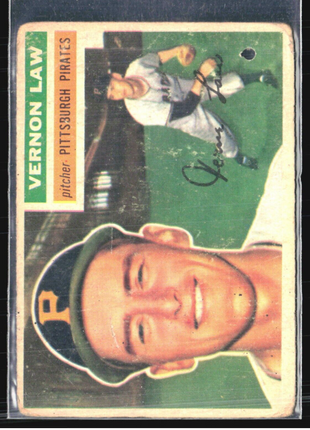 1956 Topps - #252 Vern Law