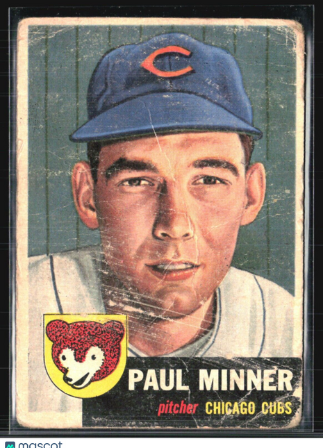 1953 Topps - #92 Paul Minner