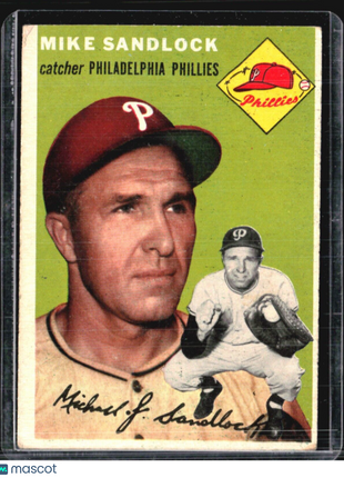 1954 Topps - #104 Mike Sandlock