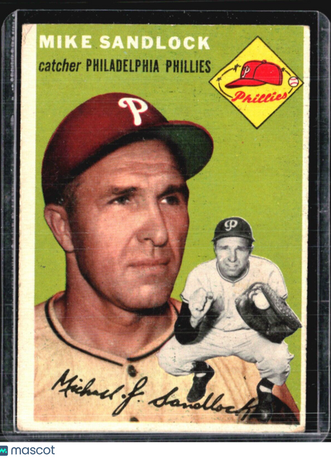 1954 Topps - #104 Mike Sandlock