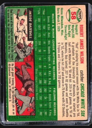 1954 Topps - #58 Bob Wilson