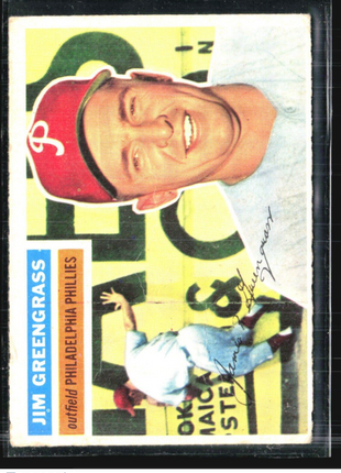 1956 Topps - #275 Jim Greengrass