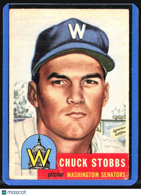 1953 Topps - #89 Chuck Stobbs