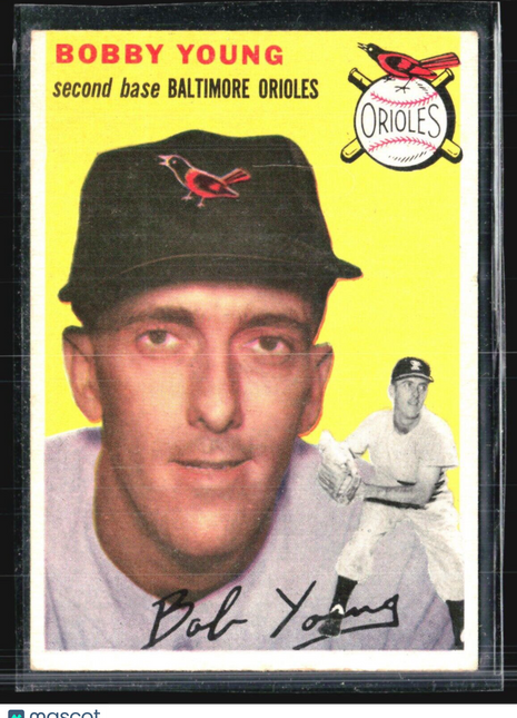 1954 Topps - #8 Bobby Young