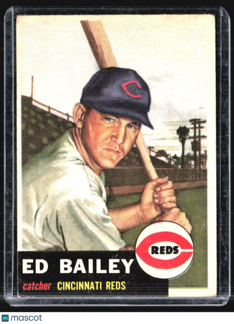 1953 Topps - #206 Ed Bailey (RC)