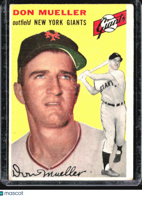1954 Topps -  #42 Don Mueller