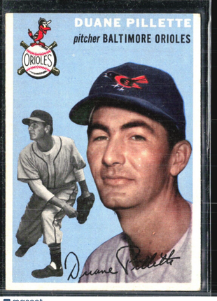 1954 Topps - #107 Duane Pillette