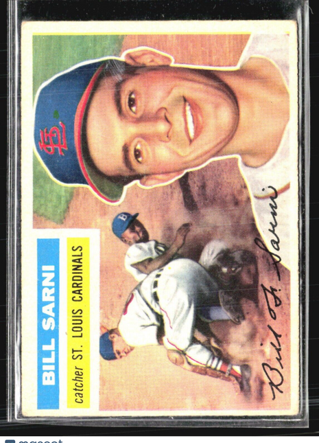 1956 Topps - #247 Bill Sarni