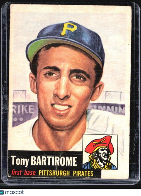 1953 Topps - #71 Tony Bartirome