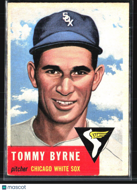 1953 Topps - #123 Tommy Byrne