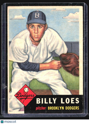 1953 Topps - #174 Billy Loes