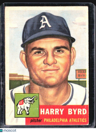 1953 Topps - #131 Harry Byrd (RC)