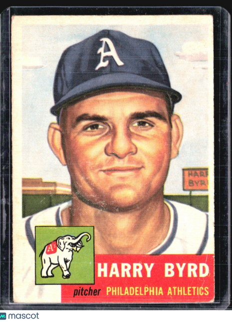 1953 Topps - #131 Harry Byrd (RC)