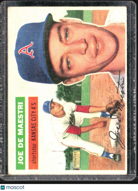 1956 Topps - Gray Back #161 Joe DeMaestri