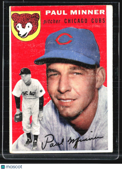 1954 Topps - White Back #28 Paul Minner