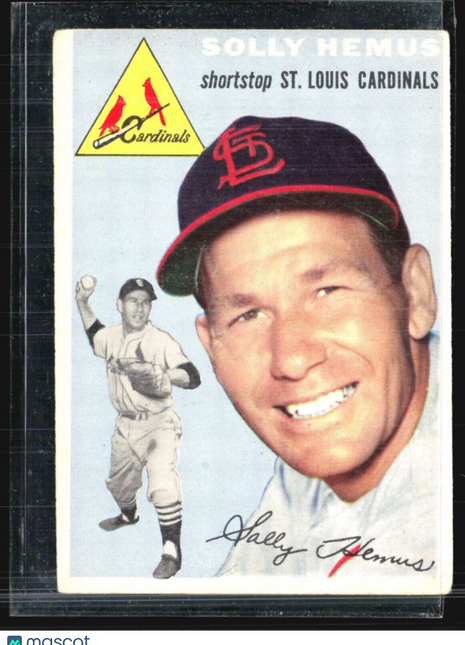1954 Topps - #117 Solly Hemus