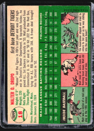 1954 Topps  #18 Walt Dropo