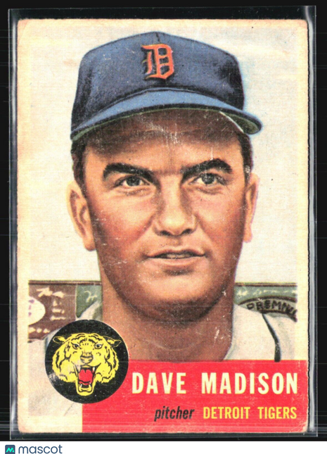 1953 Topps - #99 Dave Madison