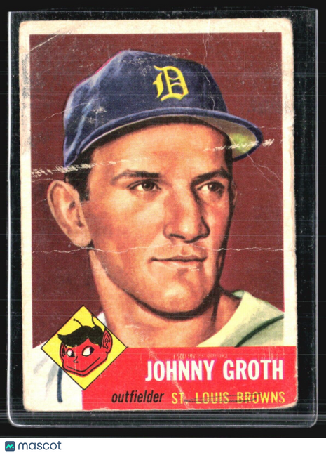 1953 Topps - #36 Johnny Groth