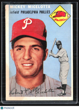 1954 Topps - #212 Mickey Micelotta (RC)