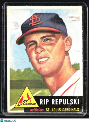 1953 Topps - #172 Rip Repulski (RC)