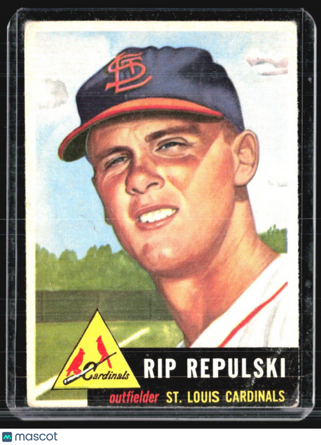 1953 Topps - #172 Rip Repulski (RC)