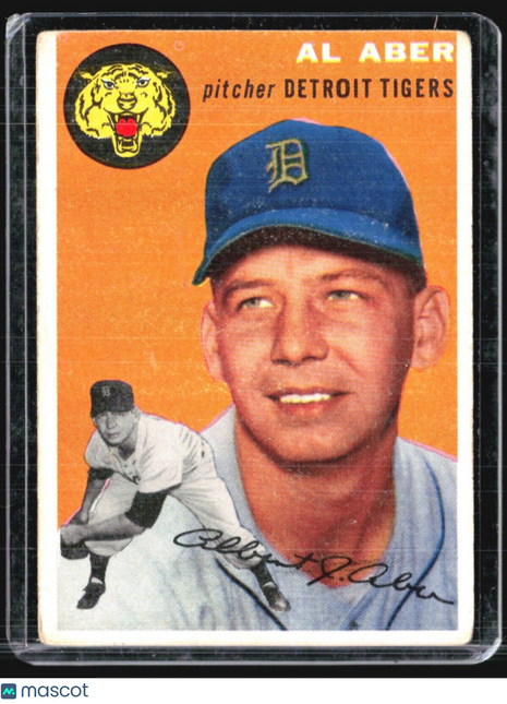 1954 Topps - #238 Al Aber