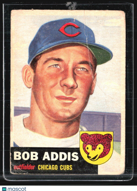 1953 Topps - #157 Bob Addis