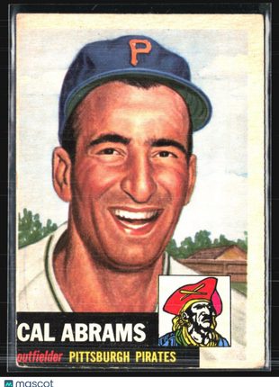 1953 Topps - #98 Cal Abrams