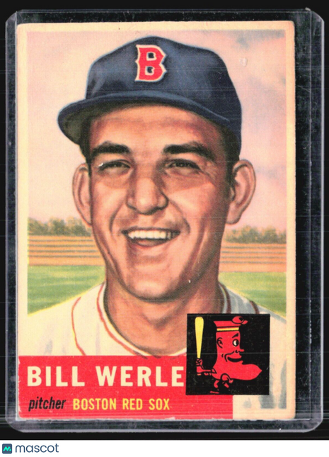 1953 Topps Bill Werle #170