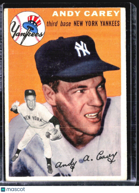 1954 Topps - #105 Andy Carey
